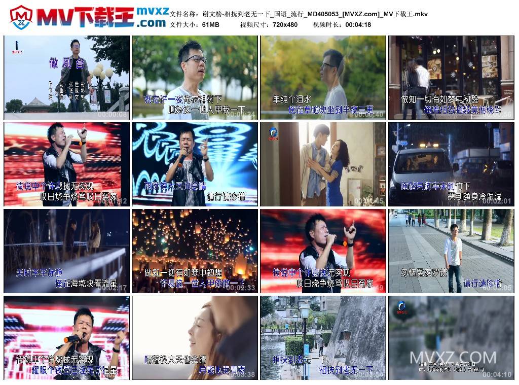 谢文榜-相抚到老无一下_国语_流行_MD405053